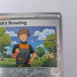 Pokemon 146/159 Brock's Scouting Journey Together Reverse Holo VGC - Image 3