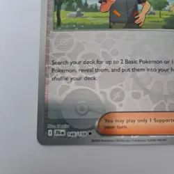 Pokemon 146/159 Brock's Scouting Journey Together Reverse Holo VGC - Image 4