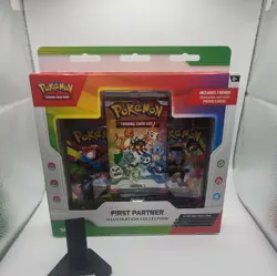 Pokemon First Partner Illustration Collection (Series 1) free shipping - Image 1