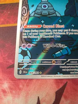 Pokemon TCG Dusclops Illustration Rare Shrouded Fable 069/064 Mint - Image 3