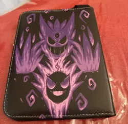 Card Binder for Pokemon Cards Holder Fits 400 Cards w/ 50 Removable Sleeves TCG - Image 1
