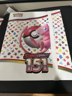 Pokemon TCG S&V 151 Binder Only - Many Available - US Seller - Image 1