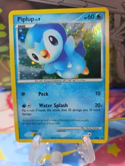 Piplup DP03 - Diamond Pearl Black Star Promo Holo Pokemon TCG NM+ - Image 1