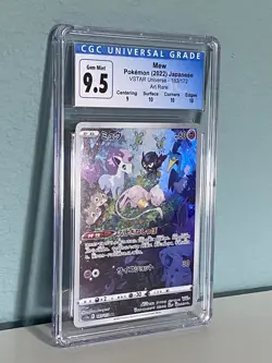 CGC Universal Grade 9.5 Mew Pokemon (2022) Japanese VSTAR Universe - 183/172 - Image 2