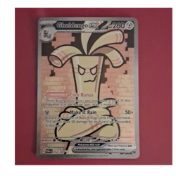 Pokemon Gholdengo ex 252/182 SV04 Paradox Rift Illustration Rare Holo HP260 - Image 1