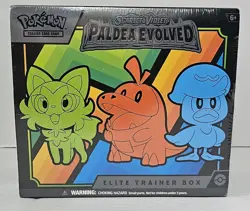 Pokemon Scarlet & Violet Paldea Evolved Elite Trainer Box ETB Sealed Pokemon TCG - Image 1