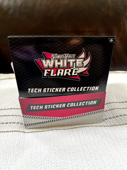 **Lot Of 12** Pokemon WHITE FLARE (SV10.5) Tech Sticker Collection Display Lot - Image 2