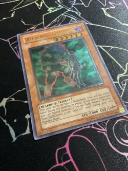 Yugioh Destiny Hero Double Dude Ultimate Rare POTD-EN012 1st Edition - Image 3