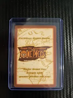 BANDAI One Piece Hyper Battle C114 ZORO HOLO FOIL SCARCE EARLY CARD VINTAGE TCG - Image 2