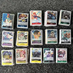 One Piece 350+ Cards NM OP04 Kingdoms of Intrigue LOT ENGLISH OP - Image 1