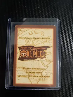 BANDAI One Piece Hyper Battle S34 ZORO HOLO FOIL SCARCE EARLY CARD - Image 2