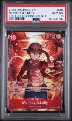 Monkey.D.Luffy (Treasure Booster Set) ST10-006 One Piece Promotion Cards Foil - Image 1