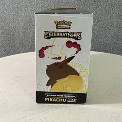 Pokemon Celebrations Premium Figure Collection Pikachu VMAX 25th Anniversary New 820650809408 - Image 4