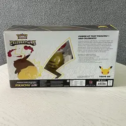 Pokemon Celebrations Premium Figure Collection Pikachu VMAX 25th Anniversary New 820650809408 - Image 5