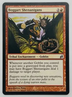 Boggart Shenanigans Lorwyn Regular Magic TCG Card - Image 1