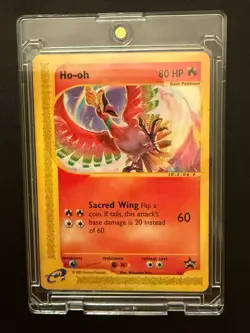 Pokemon TCG Ho-oh 52/53 Wotc Promo Regular Basic 80 HP Sacred Wing 2002 Card - Image 1
