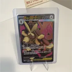 Pokemon Mega Lopunny EX Full Art Foil EX 330 HP English Pokemon TCG Card - Image 1