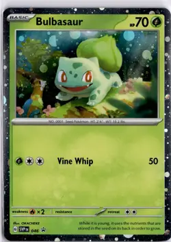 Bulbasaur 151 Promo 046 P Scarlet & Violet Pokemon Trading Card TCG - Image 1