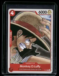 Monkey.D.Luffy (One Piece Film Red) P-022 - One Piece Promotion Cards - NM/M - Image 1