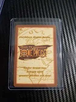 BANDAI One Piece Hyper Battle C291 RORONOA ZORO GOLD STAMPED SCARCE EARLY CARD - Image 2
