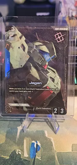 Jegan Alternate Art Winner Foil - GD01-016 C NM - Gundam TCG Card Game - Image 1