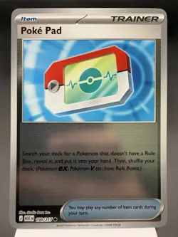 Poke Pad 198/217 - Reverse Holo - Ascended Heroes Pokemon Card MINT - Image 1