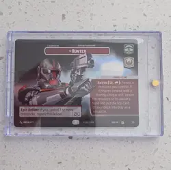 Star Wars Unlimited Hunter Leader Unit Card SHOWCASE - Image 3