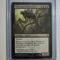 Phyrexian Obliterator New Phyrexia Creature Horror Black 68/175 2011 - Image 1