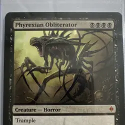 Phyrexian Obliterator New Phyrexia Creature Horror Black 68/175 2011 - Image 3
