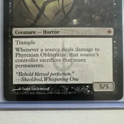 Phyrexian Obliterator New Phyrexia Creature Horror Black 68/175 2011 - Image 4