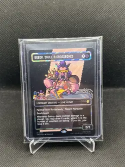 Bebop, Skull & Crossbones (Borderless) (Surge Foil) Commander: Teenage Mutant... - Image 1