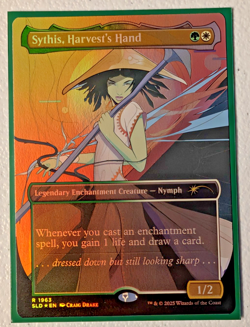 MTG - Custom Commander Deck - Sythis, Harvest's Hand - Green/White - Enchantment - Image 1