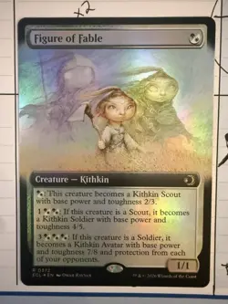 Figure of Fable - Foil Extended Art Lorwyn Eclipsed LP MTG - Image 1