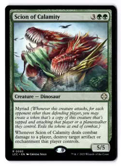 Scion Of Calamity NM* The Lost Caverns Of Ixalan Commander 0093 mtg -UnltdCards - Image 1