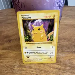 Pokemon TCG Pikachu Base Set Common Unlimited 58/102 40 HP English 1999 WOTC - Image 1