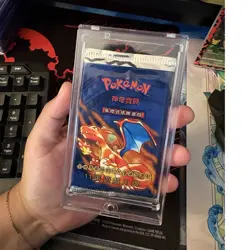 Pokemon Base Set Chinese Booster Pack Charizard 1999 Sealed 11 Cards - Image 1