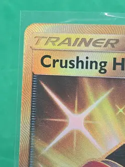 Crushing Hammer - 166/156 - Pokemon Ultra Prism Sun & Moon Secret Rare Card NM - Image 2