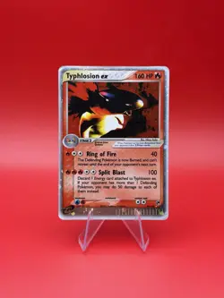 Pokemon Typhlosion EX 99/100 Sandstorm Holo English 2003 TCG - Image 1