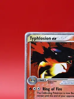 Pokemon Typhlosion EX 99/100 Sandstorm Holo English 2003 TCG - Image 2