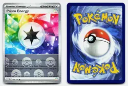 PRISM ENERGY (POKE BALL PATTERN) SV: BLACK BOLT 086/086 NM UNCOMMON POKEMON - Image 1