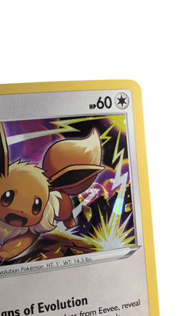 Eevee HD SWIRL SWSH118 Cosmos Holo Black Star Promo Pokemon NM 2021 Costco Chest - Image 4