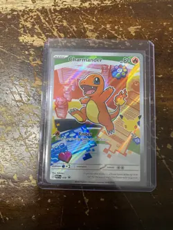 Pokemon First Partner Illustration Collection MEP Charmander 038 RARE NEW VHTF - Image 1