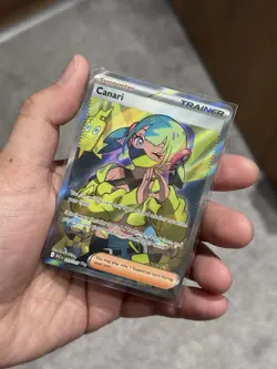 Pokemon TCG Canari 257/217 Full Art Trainer Ultra Rare Near Mint Condition NM - Image 1
