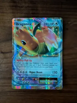 Pokemon TCG 2016 XY Evolutions Dragonite EX 72/108 - Image 1