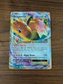 Pokemon TCG 2016 XY Evolutions Dragonite EX 72/108 - Image 3
