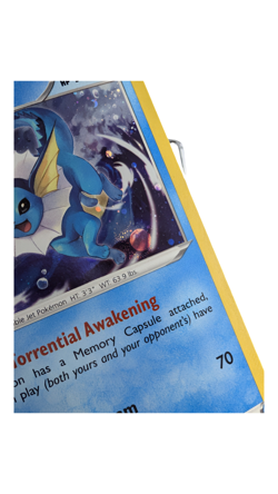 Vaporeon DOUBLE SWIRL 030/185 Cosmos Holo Promo Pokemon NM Collector Chest 2021 - Image 5
