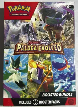Pokemon TCG Paldea Evolved Booster Bundle New Factory Sealed - Image 1