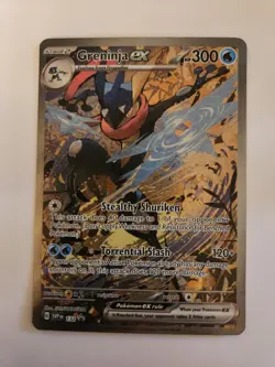 Pokemon TCG Greninja ex - Black Star Promo 132 Full Art Rare - Image 1