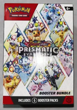 Pokemon TCG: Scarlet & Violet Prismatic Evolutions Booster Bundle New Sealed - Image 1