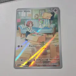 Pokemon TCG Ralts SV01 Scarlet & Violet 217/198 Illustration Rare Holo 70 HP - Image 1